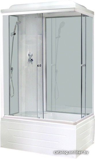 

Душевая кабина Royal Bath RB8100BP6-WT-L 100x80