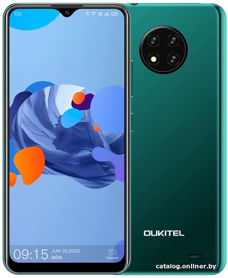 

Смартфон Oukitel C19 (зеленый)