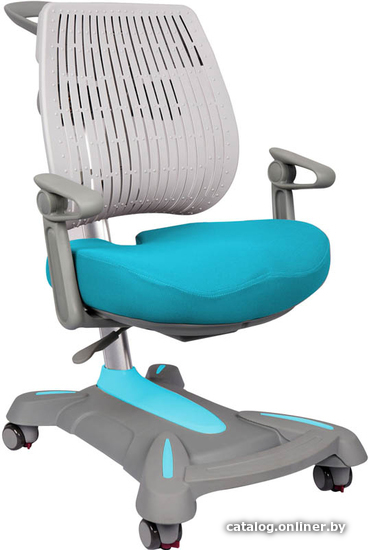 

Детское ортопедическое кресло Fun Desk Contento new (голубой)