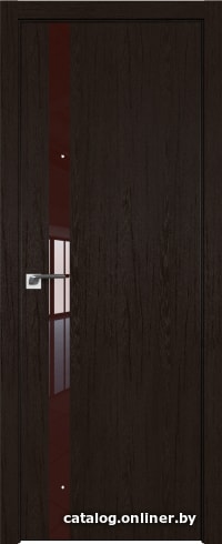 

Межкомнатная дверь ProfilDoors 6ZN 60x200 (дарк браун/стекло коричневый лак)