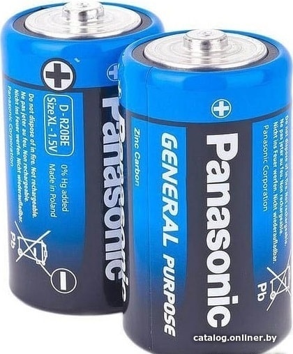 

Батарейка Panasonic General Purpose D