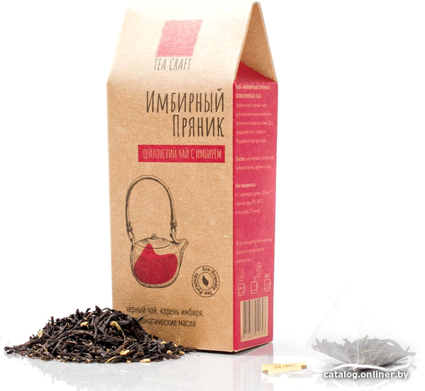 

Черный чай Tea Craft Имбирный пряник 15 шт