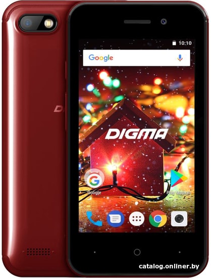 

Смартфон Digma Hit Q401 3G (красный)