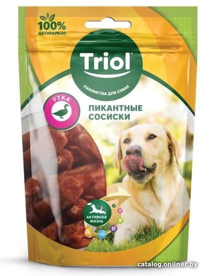 

Лакомство для собак Triol Сосиски из утки (70 г)
