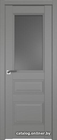 

Межкомнатная дверь ProfilDoors 67U 80x200 (грей/стекло графит)