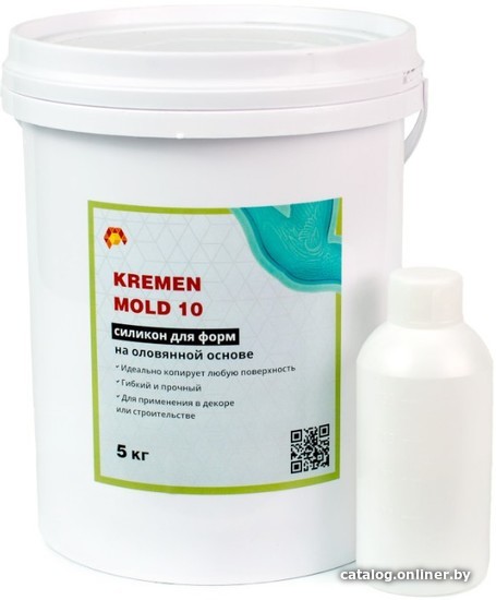

Силикон для форм Kremen Mold (олово) 10 (5 кг)