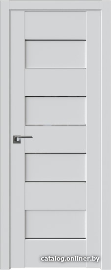 

Межкомнатная дверь ProfilDoors 45U 70x200 (аляска/стекло триплекс черный)