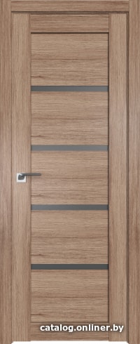 

Межкомнатная дверь ProfilDoors 2.09XN R 90x200 (салинас светлый, стекло графит)