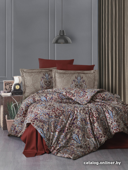 

Постельное белье Karven N021 Aleron Cinnamon (евро)