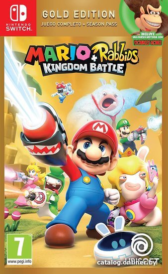 

Mario + Rabbids Битва За Королевство. Золотое издание для Nintendo Switch