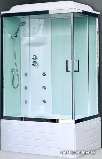 

Душевая кабина Royal Bath RB8100BP3-WC-CH-L 100x80