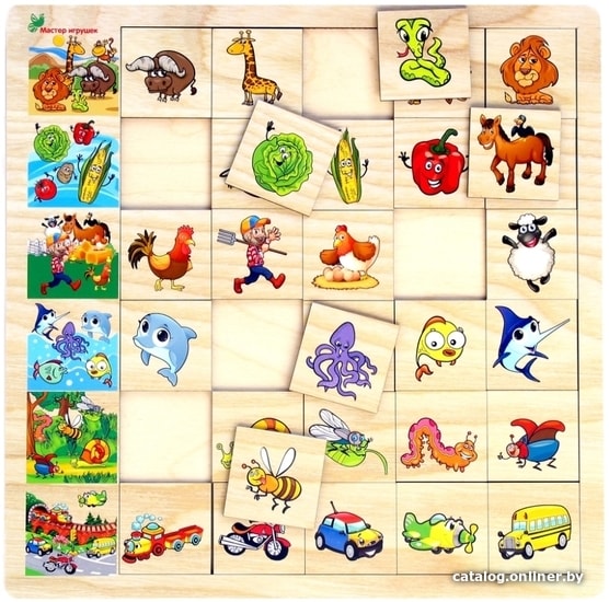 

Развивающая игра Мастер игрушек Ассоциации IG0051