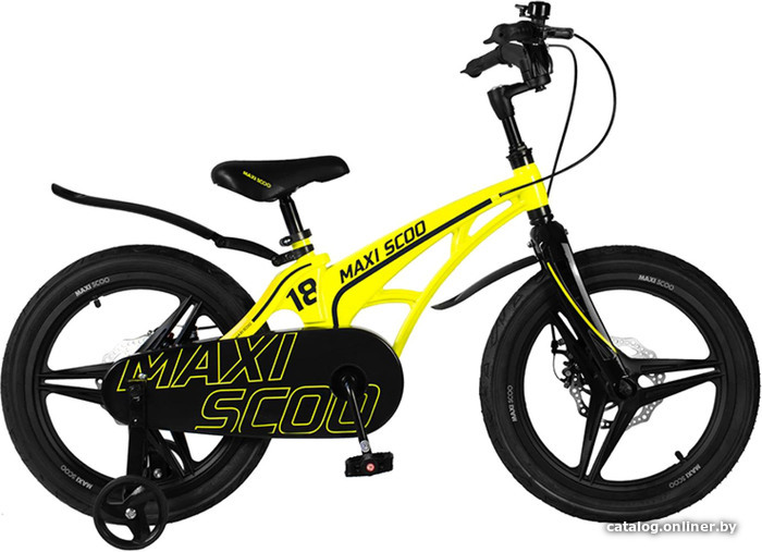 

Детский велосипед Maxiscoo Cosmic MSC-C1818D-S (желтый)