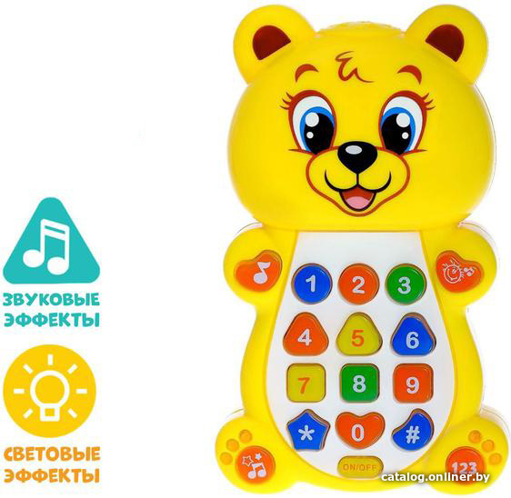 

Музыкальная игрушка Zabiaka Медвежонок 2873638