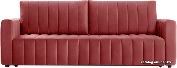 

Диван Divan Белисса Velvet Coral (велюр ultra coral, розовый)