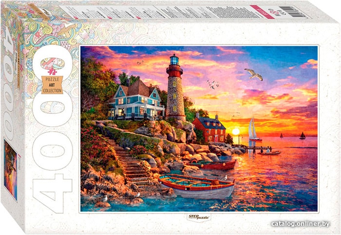 

Пазл Step Puzzle Маяк на закате