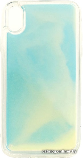 

Чехол для телефона EXPERTS Neon Sand Tpu для Apple iPhone XR (синий)