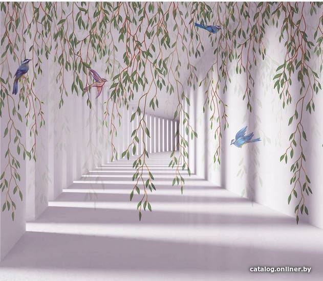 

Фотообои Citydecor Flower Tunnel 3D 5 с защитным покрытием 300x260