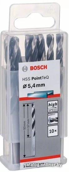 

Набор оснастки Bosch 2608577222 (10 предметов)