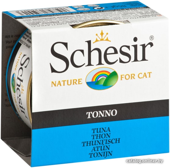 

Консервированный корм для кошек Schesir Tuna (в собственном соку) 85 г