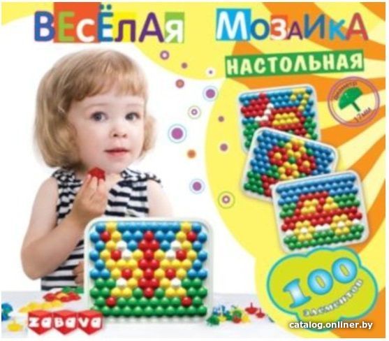 

Развивающая игрушка Забава Веселая мозаика 12223