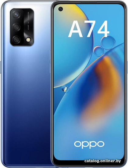 

Смартфон Oppo A74 CPH2219 4GB/128GB (синий)