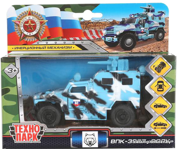 

Бронетранспортер Технопарк ВПК 3927 Волк SB-17-60-B-M(BLUE)
