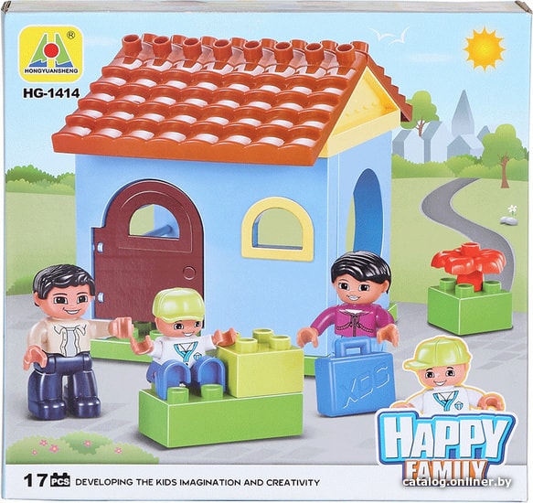 

Конструктор Hongyuansheng Happy Family 1414