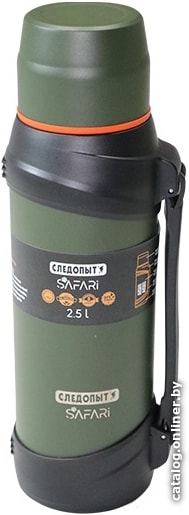 

Термос Следопыт Safari 2.5л (зеленый)