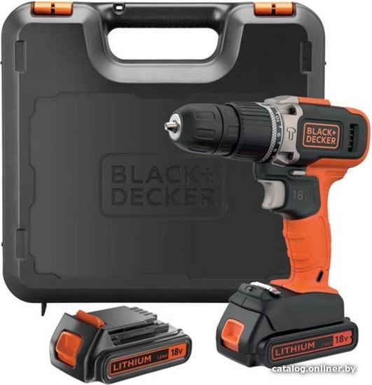 

Ударная дрель-шуруповерт Black & Decker BCD003C2K (с 2-мя АКБ, кейс)