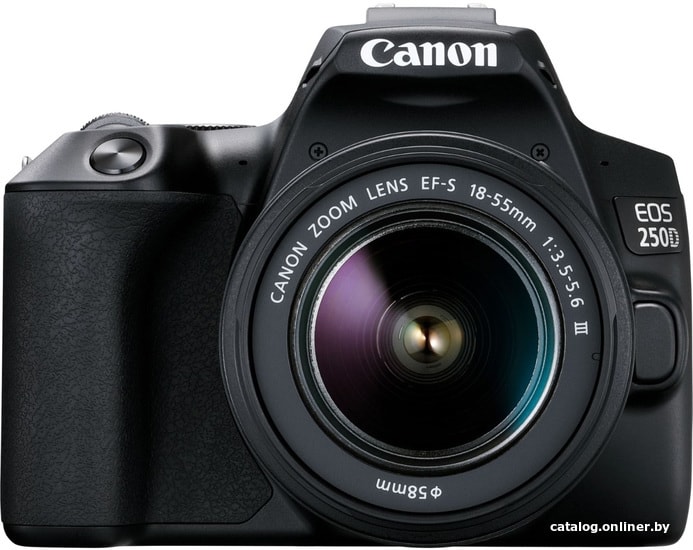 

Зеркальный фотоаппарат Canon EOS 250D Kit 18-55 f/3.5-5.6 III + SB310 + SDHC (черный)