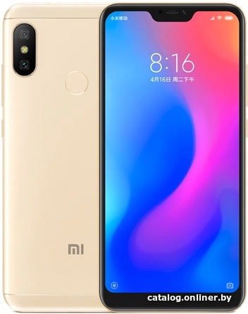 

Смартфон Xiaomi Redmi 6 Pro 4GB/64GB (золотистый)