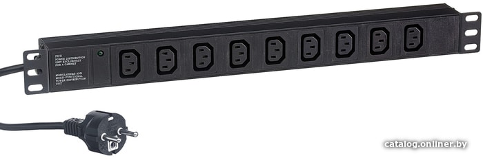 

Блок розеток ExeGate ServerPro PDU-19H909 Al-9C13-C14-2.5CU