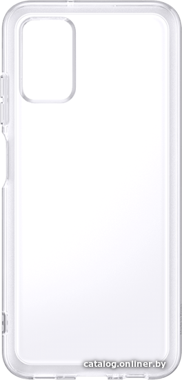 

Чехол для телефона Samsung Soft Clear Cover для Samsung A03s (прозрачный)
