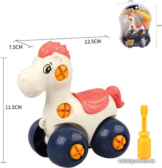 

Конструктор Наша Игрушка Лошадка 200727640