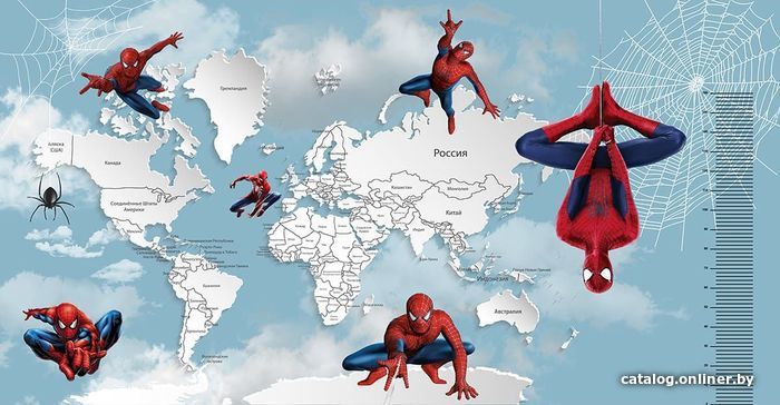 

Виниловые обои Citydecor Superhero Spiderman 7 500x270
