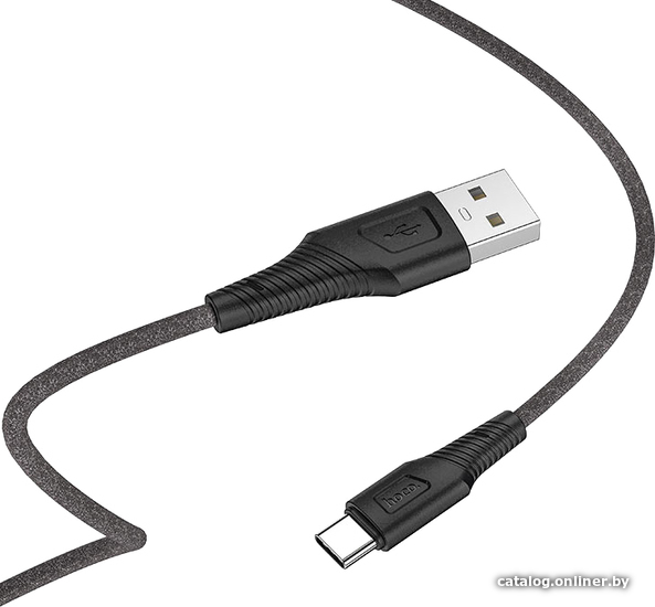 

Кабель Hoco X58 USB Type-A - USB Type-C (1 м, черный)