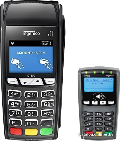 

Стационарный терминал Ingenico iCT250 + iPP220