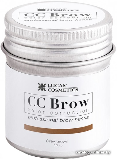 

Хна для бровей Lucas Cosmetics CC Brow 00093 (серо-коричневый)