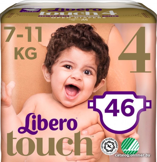 

Подгузники Libero Touch 4 Maxi (46 шт)