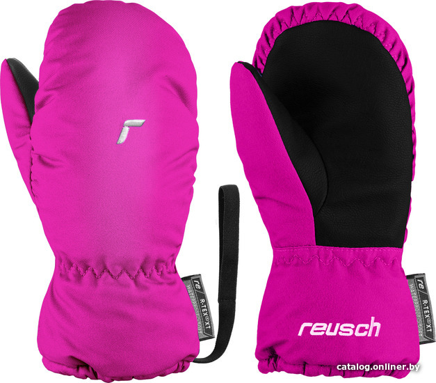 

Горнолыжные варежки Reusch Olly R-Tex XT Mitten 6185588-3350 (р. 2, pink glo)