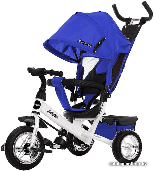 

Детский велосипед Moby Kids Comfort 10x8 EVA (синий)