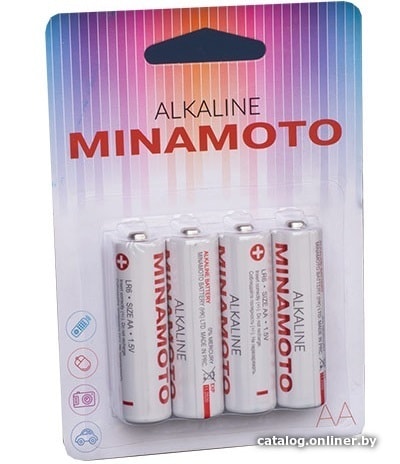 

Батарейка Minamoto Alkaline LR6 4BP