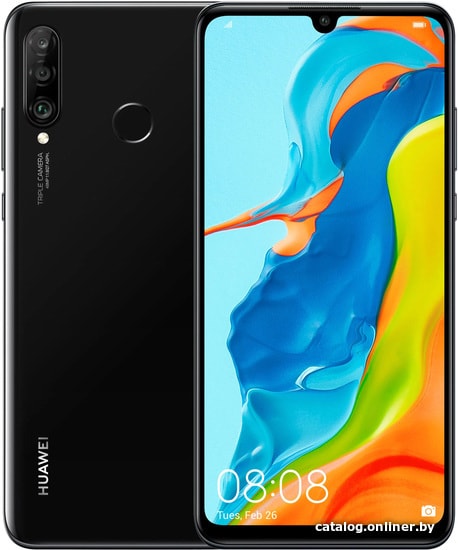 

Смартфон Huawei P30 Lite MAR-LX1B Dual SIM 6GB/256GB (полночный черный)