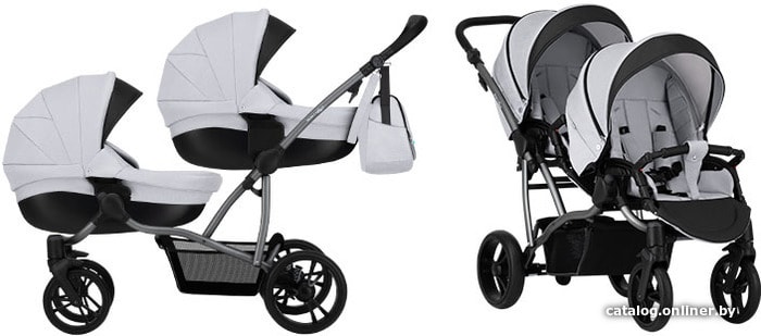 

Универсальная коляска BEBETTO Bebetto42 Comfort (2 в 1, 03, графитовая рама)