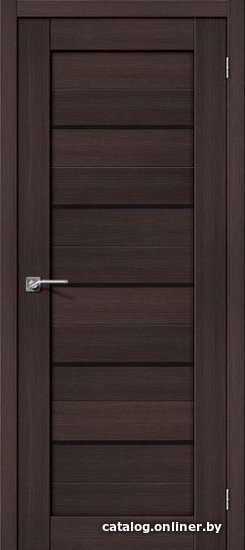 

Межкомнатная дверь el'Porta Порта-22 Black Star 60x200 см (Wenge Veralinga)