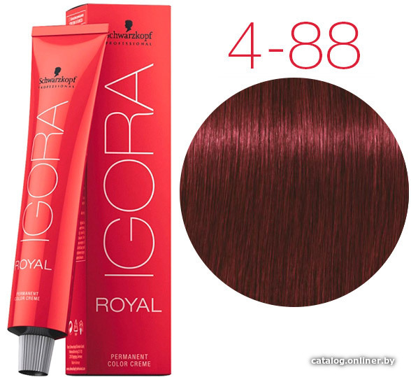 

Крем-краска для волос Schwarzkopf Professional Igora Royal Permanent Color Creme 4-88 60 мл