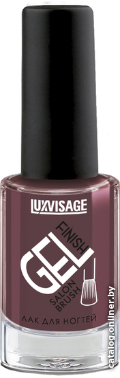 

Лак Lux Visage Gel Finish (тон 28 сливовое вино)