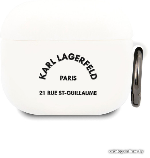 

Чехол CG Mobile Karl Lagerfeld для AirPods 3 KLACA3SILRSGWH (белый)