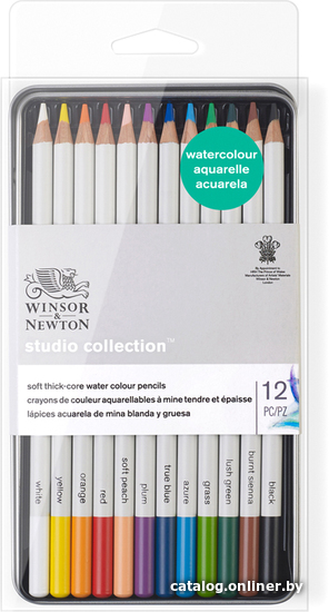 

Набор акварельных карандашей Winsor & Newton 490016 (12 цветов)